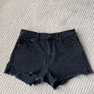 Abercrombie & Fitch Black Jean Shorts